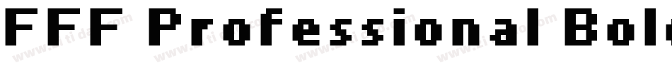 FFF Professional Bold Extended字体转换